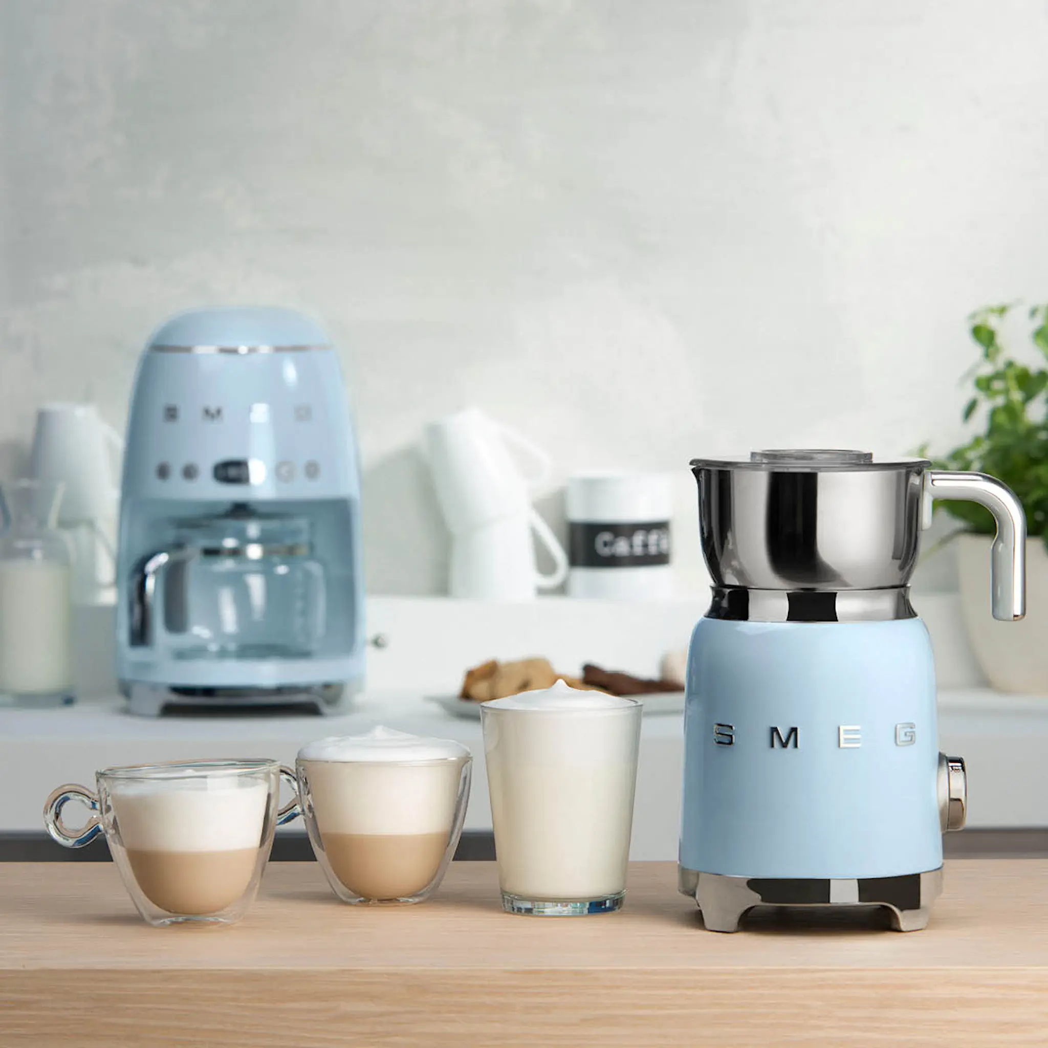 Smeg Smeg Kaffebryggare DCF02 1,4 L Blå