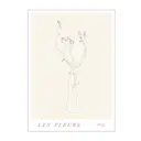 Mie & Him poster 30x40 cm les fleurs 02