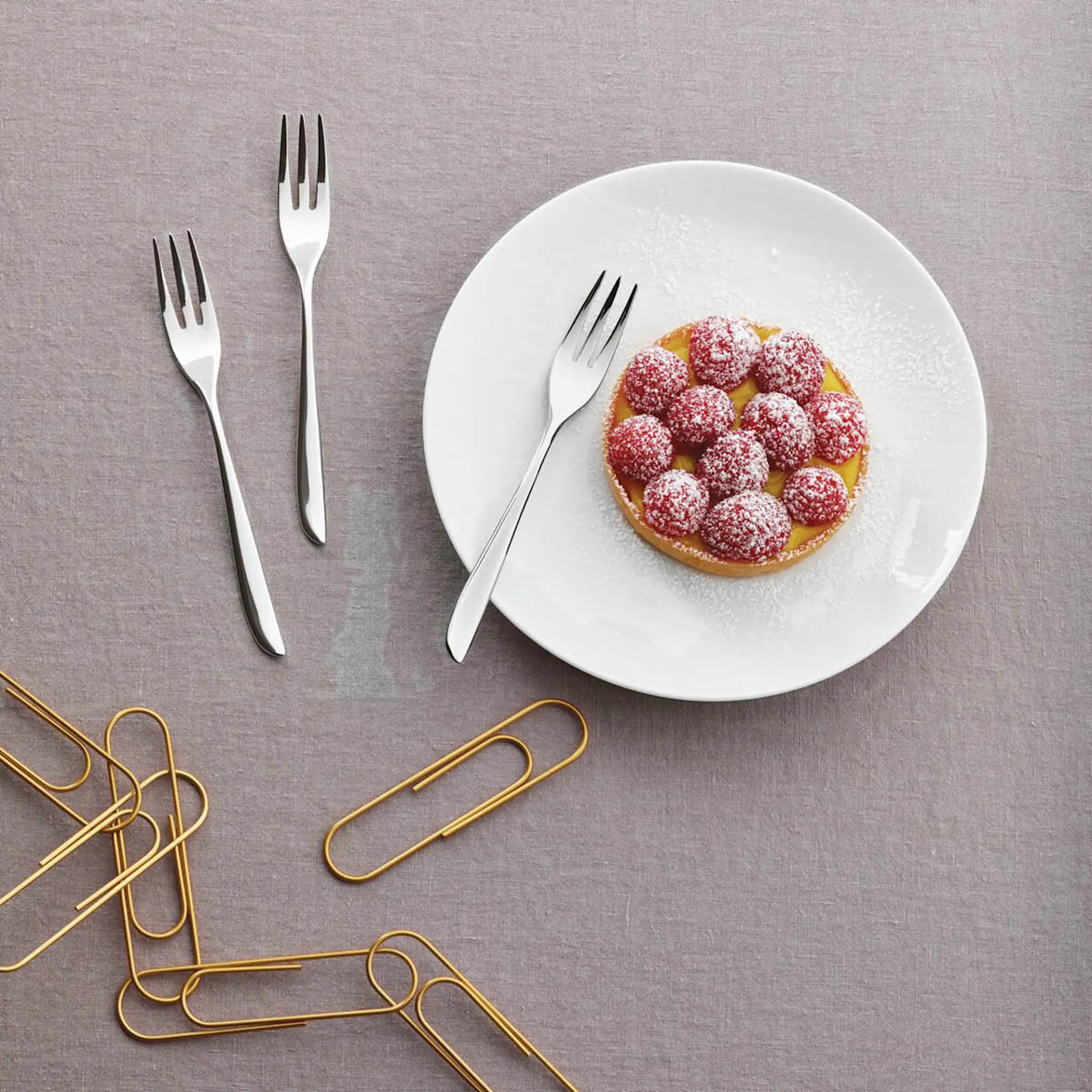 Sambonet Leaf tårtgaffel 6-pack stål