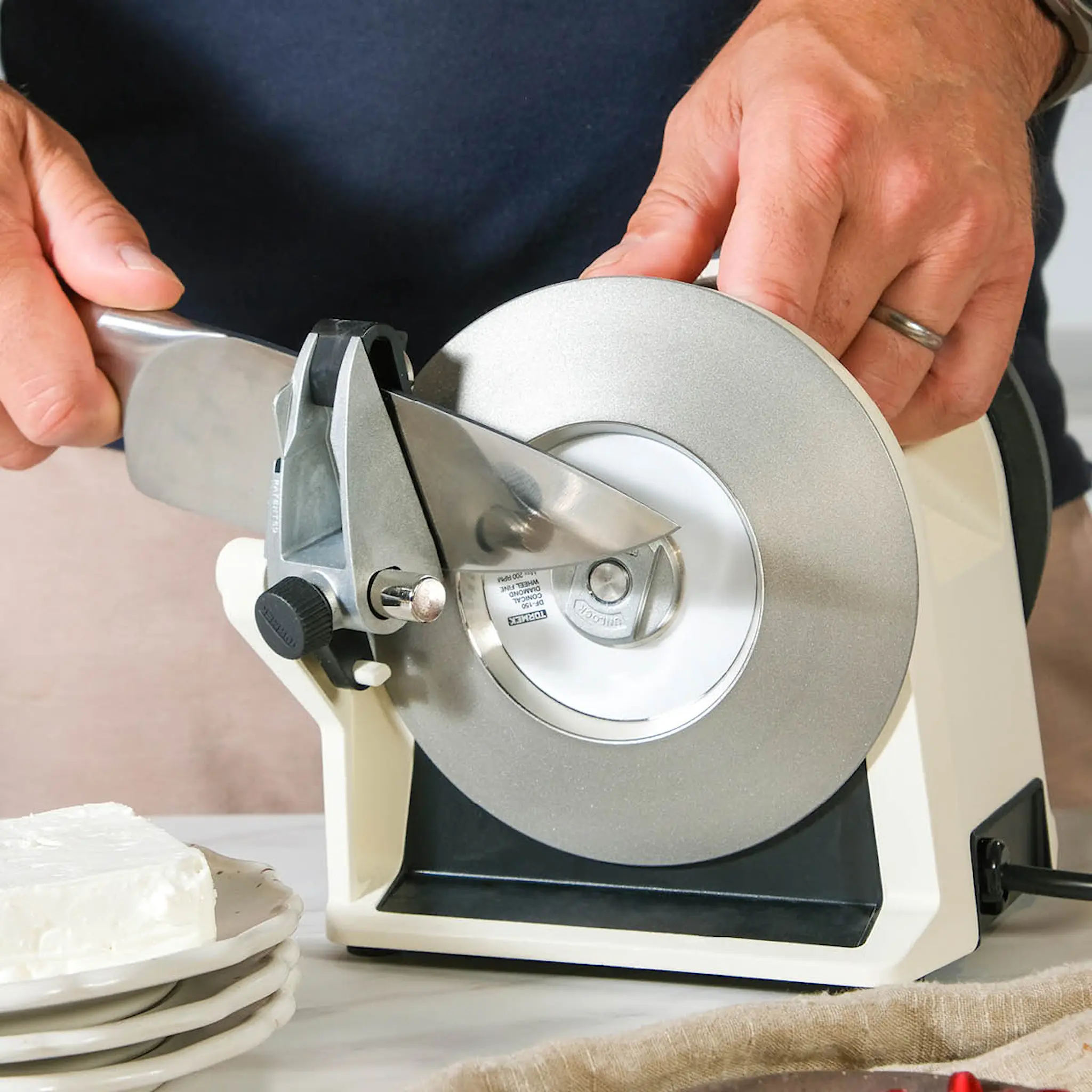 Tormek Tormek x Morakniv 1891 elektrisk knivslip T-1 Linen White