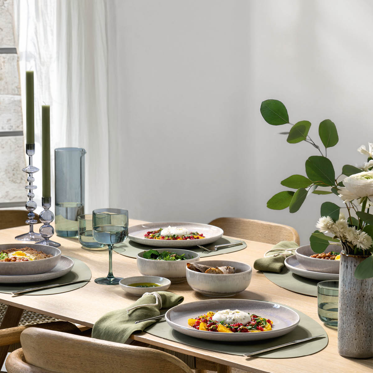 Villeroy & Boch Like Home Kynttilänjalka 13,5 cm Ice