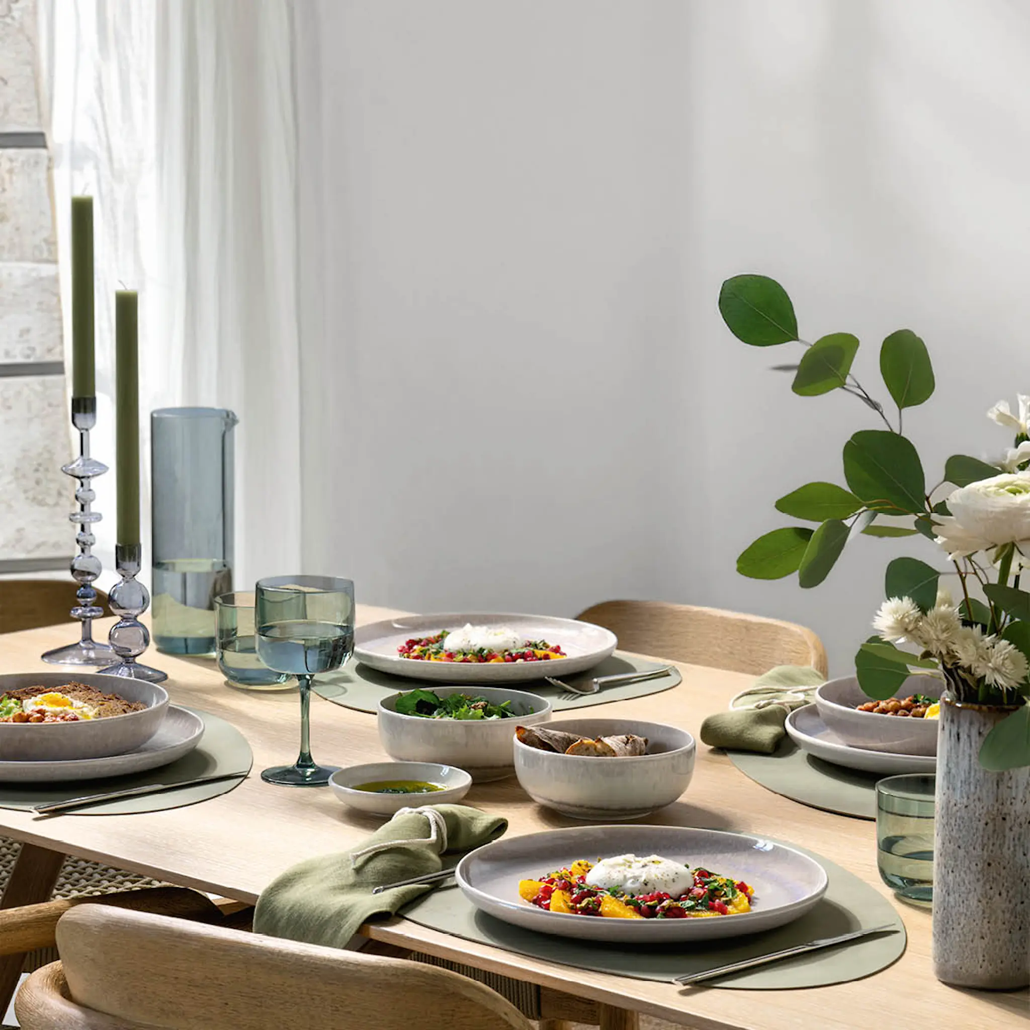 Villeroy & Boch Like Home ljusstake 13,5 cm ice
