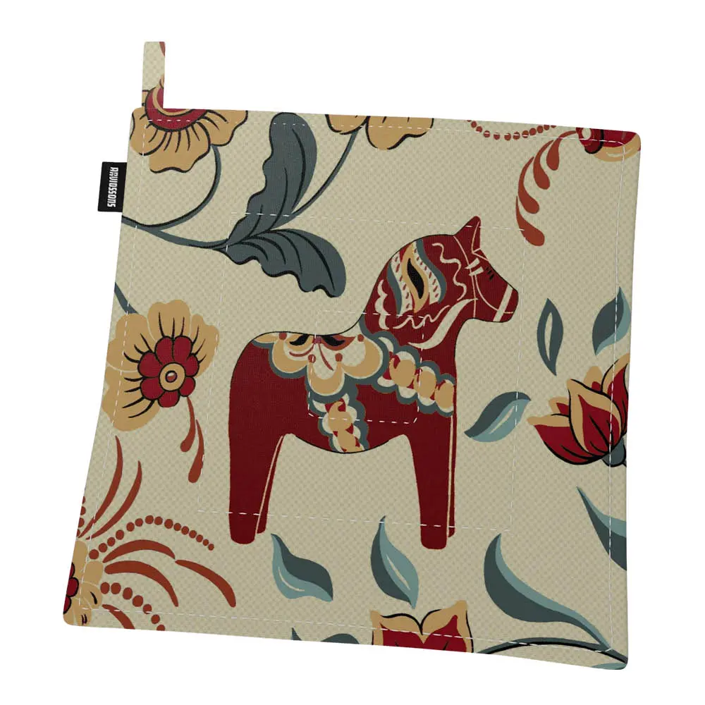 Leksand Patalappu 65x85 cm Beige/Punainen