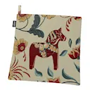 Leksand grytlapp 65x85 cm beige/röd