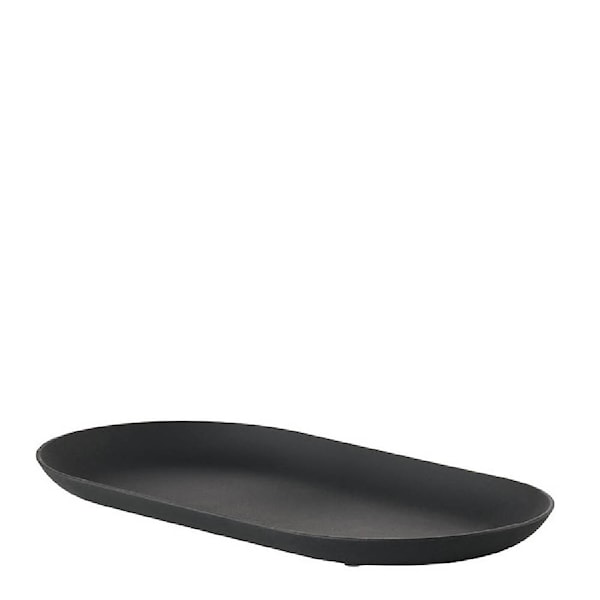 Ume bricka 18x9,5 cm svart