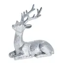 Sissia deer dekoration 8,5 cm rådjur silver