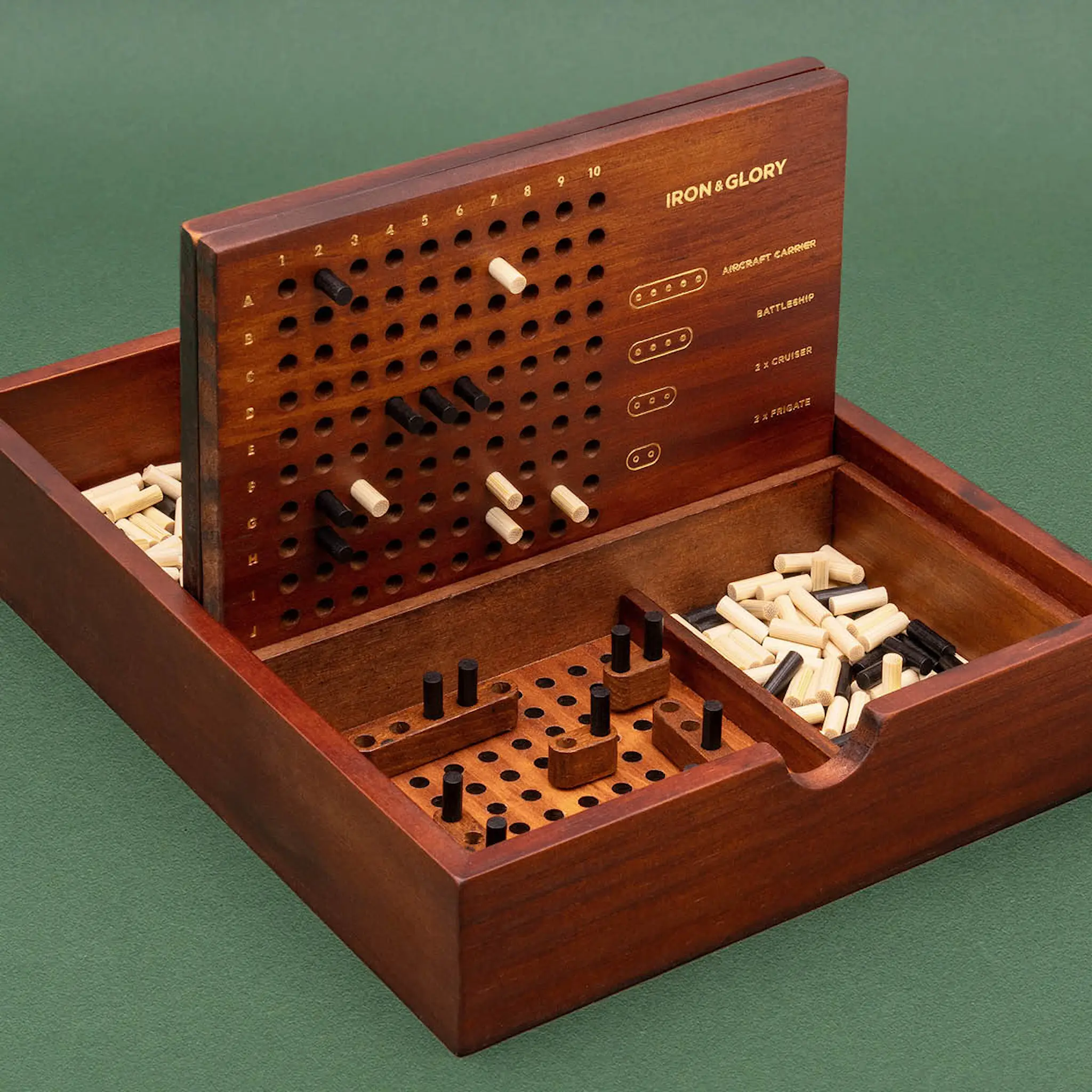 Iron & Glory Battleship 27x20 cm trä