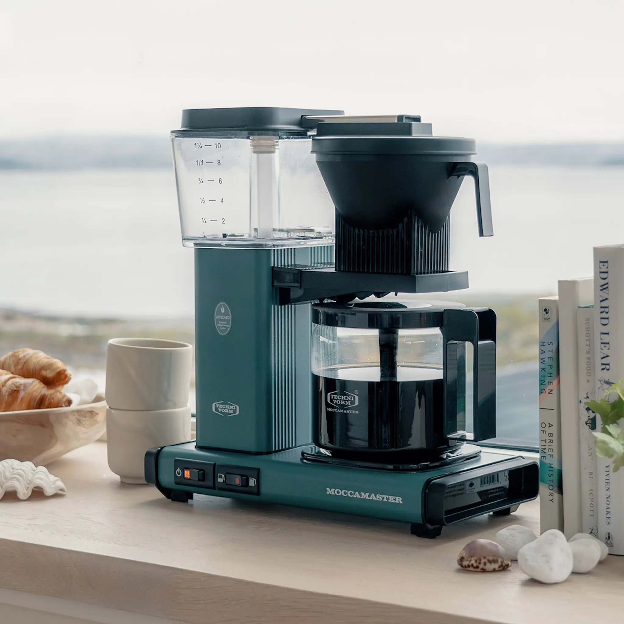 Moccamaster Optio Kahvinkeitin 1,25 L COTY 2025 Ocean