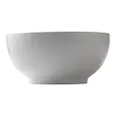 White Fluted Skål 3,1 L 24 cm