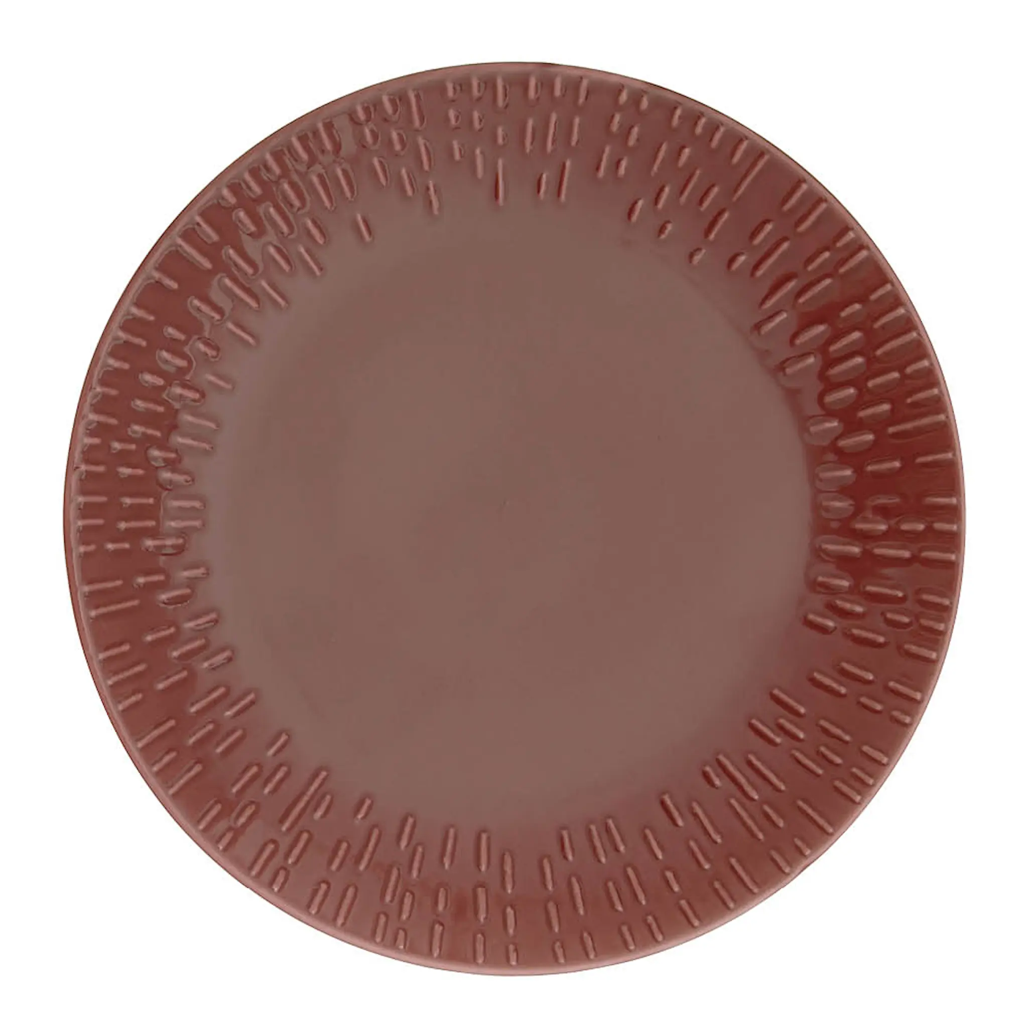 Aida - Life in colour Confetti Tallrik 21 cm Bordeaux