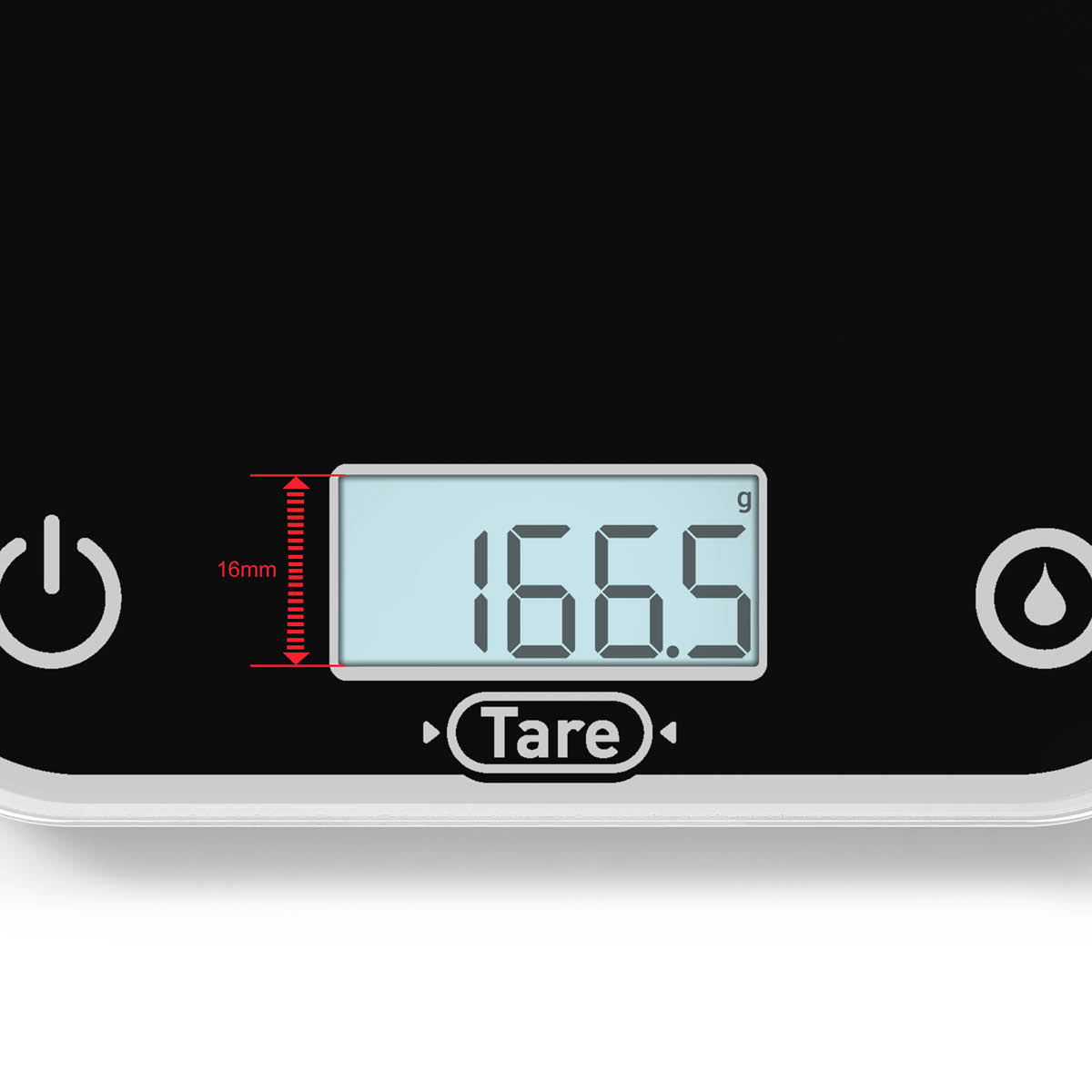 Tefal Optiss keittiövaaka 5 kg musta