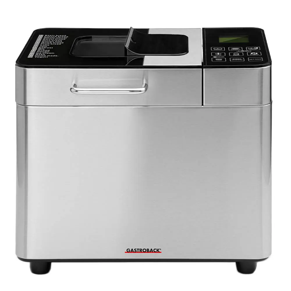 Design advanced leipäkone hopea
