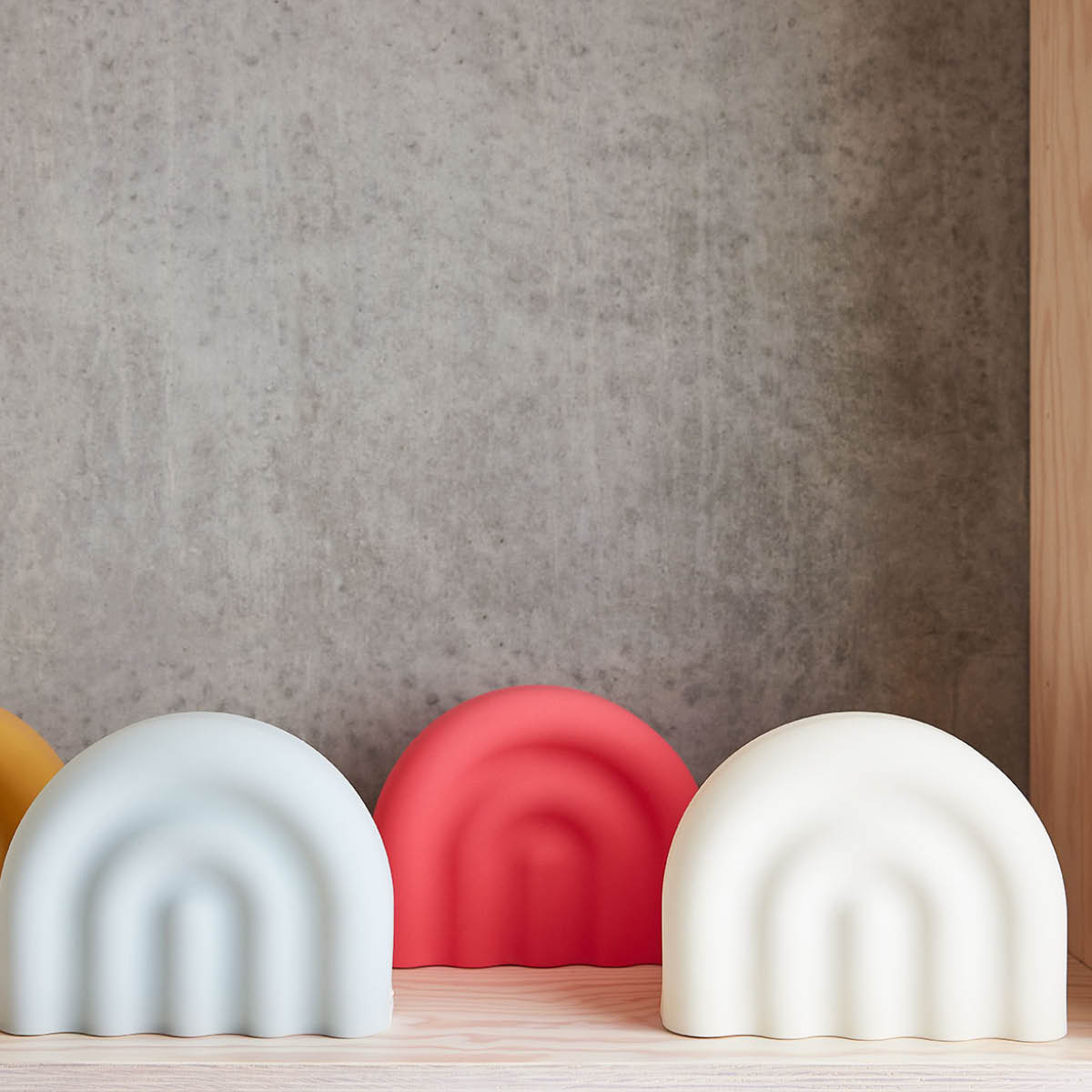 OYOY Rainbow nattlampa 18 cm offwhite