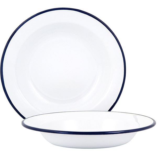 Kockums Jernverk Tallrik djup 22 cm Vit