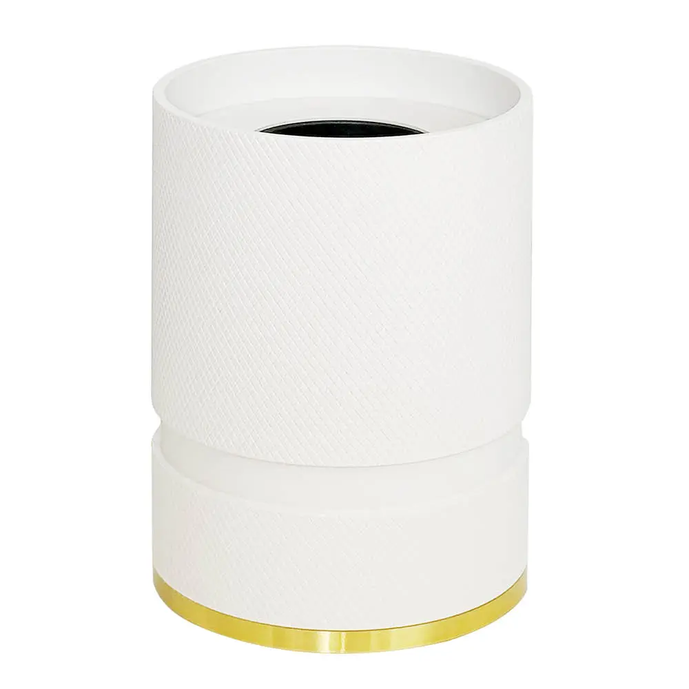MITB Madison sokkel bordlampe 11 cm hvit/gull aluminium