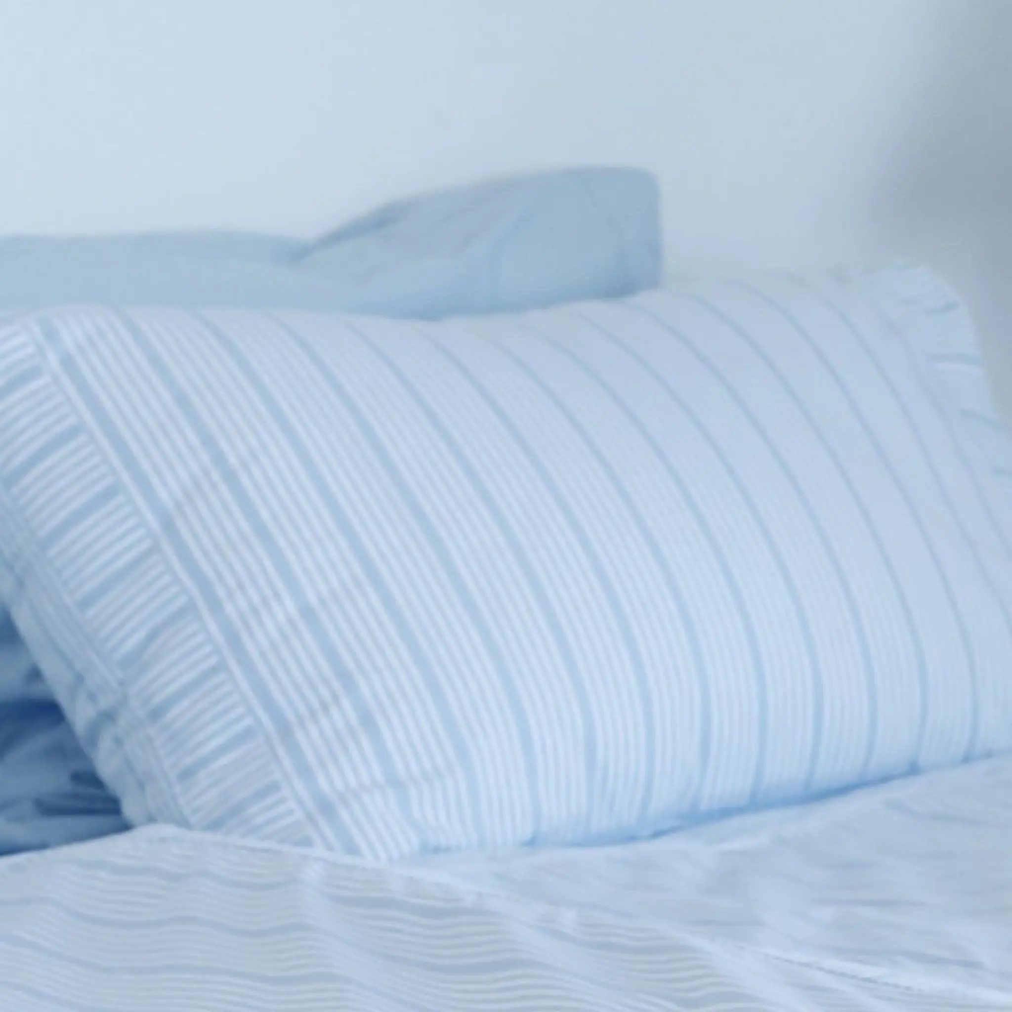 Home by Ilse Jacobsen Bedding Collection örngott 50x70 cm 2-pack powder blue stripes