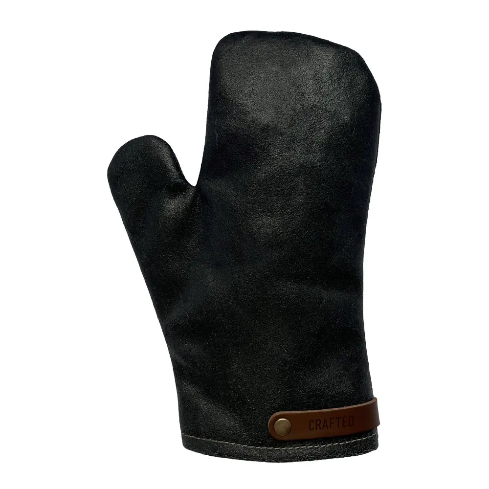 Leather Patakinnas Musta