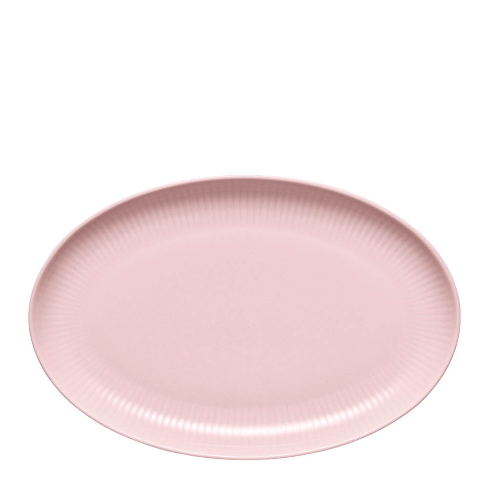 Eva Trio Legio Nova Palette oval coupe tallrik 24,5 cm soft pink