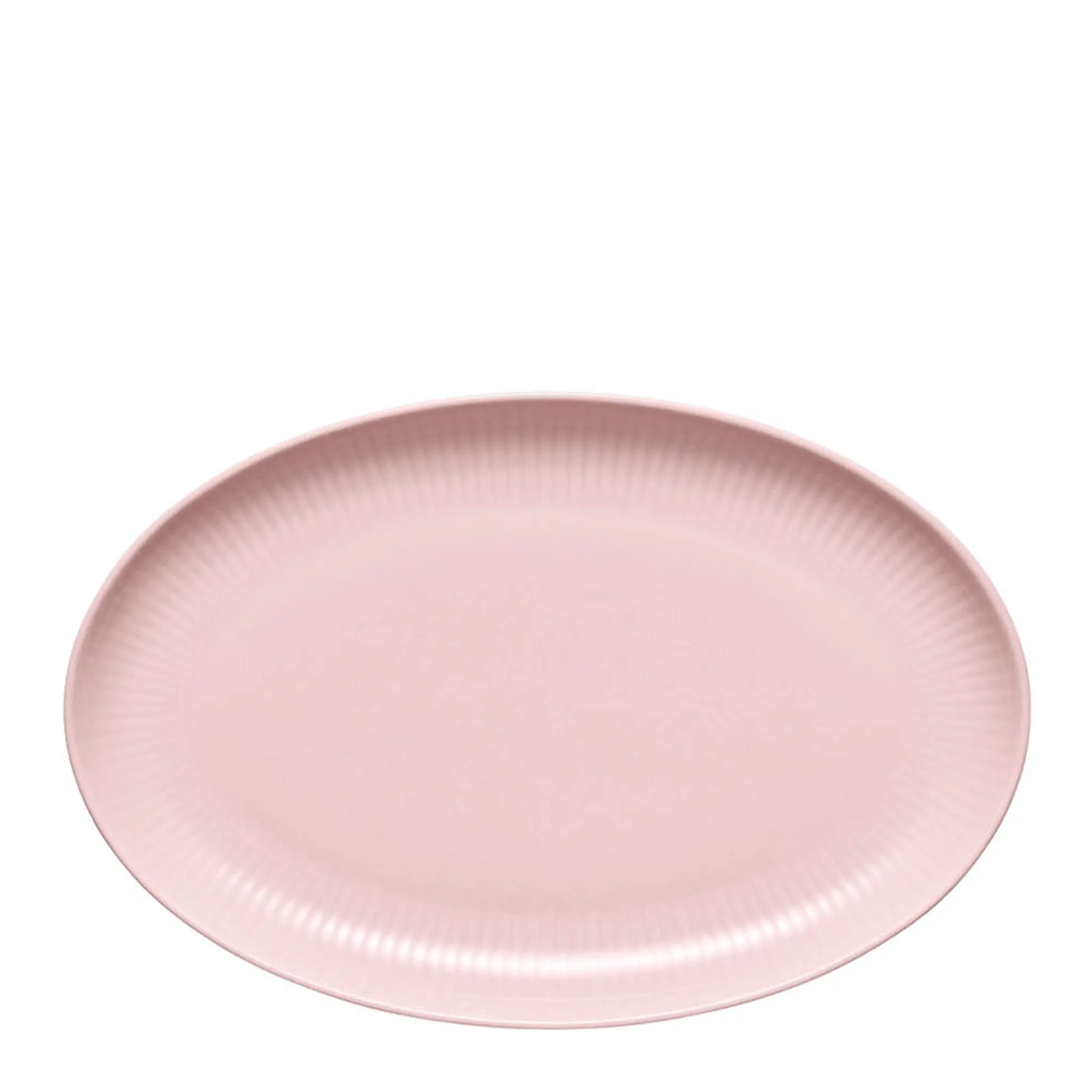 Eva Trio Legio Nova Palette oval coupe tallrik 24,5 cm soft pink