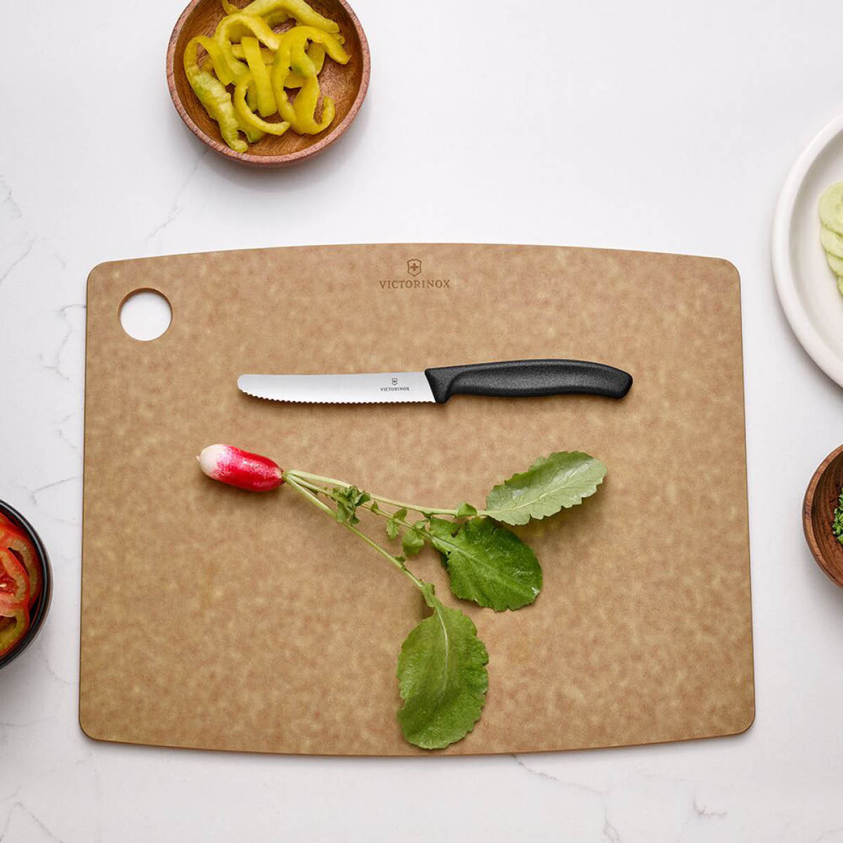 Victorinox Swiss Classic tomat- & bordkniv 11 cm svart