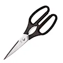 Köksax 22 cm rostfritt stål/svart