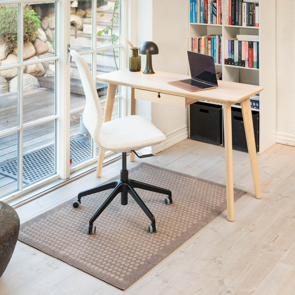 Tica Copenhagen Dot golvmatta 130x90 cm sand/beige