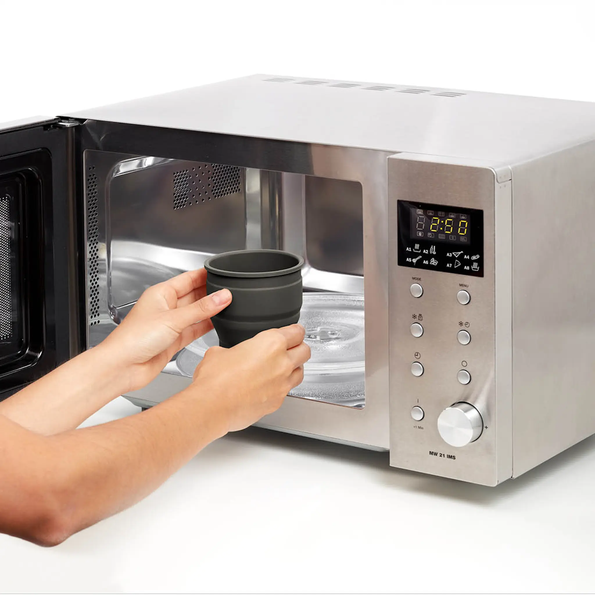 Lékué Klassisk glassform 4-pack brun