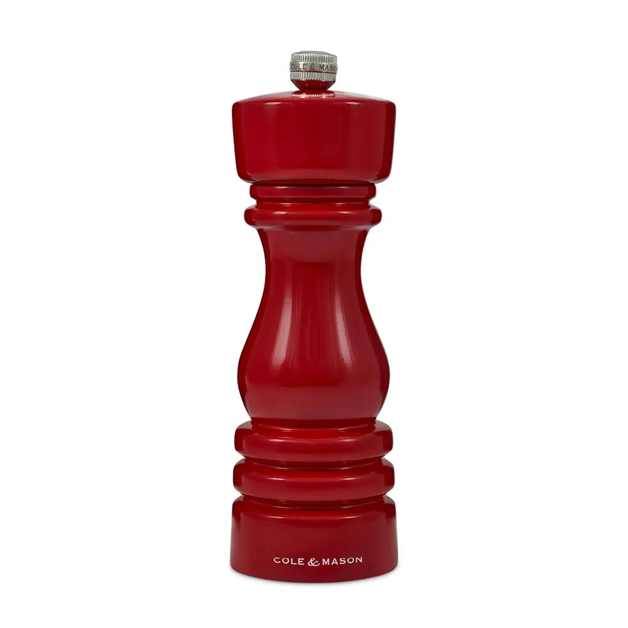 Cole & Mason London Saltkvarn 18 cm Röd