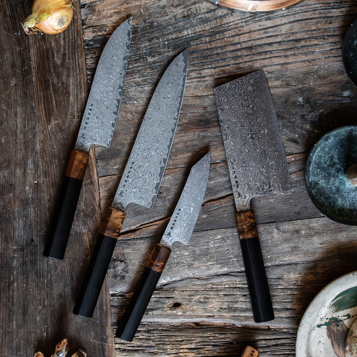 Satake OMO Santokuveitsi 17 cm