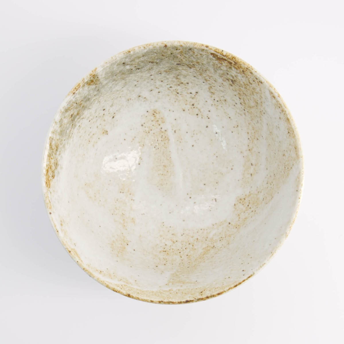 Tokyo Design Studio Yukishino skål 16x7,5 cm 0,6 L brun/vit