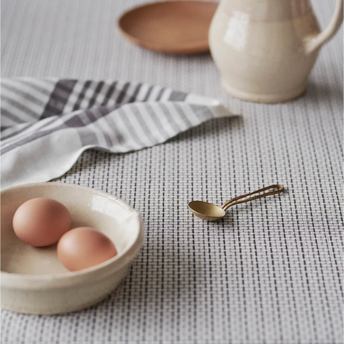 By Mogensen Duk 140x140 cm dubby grå