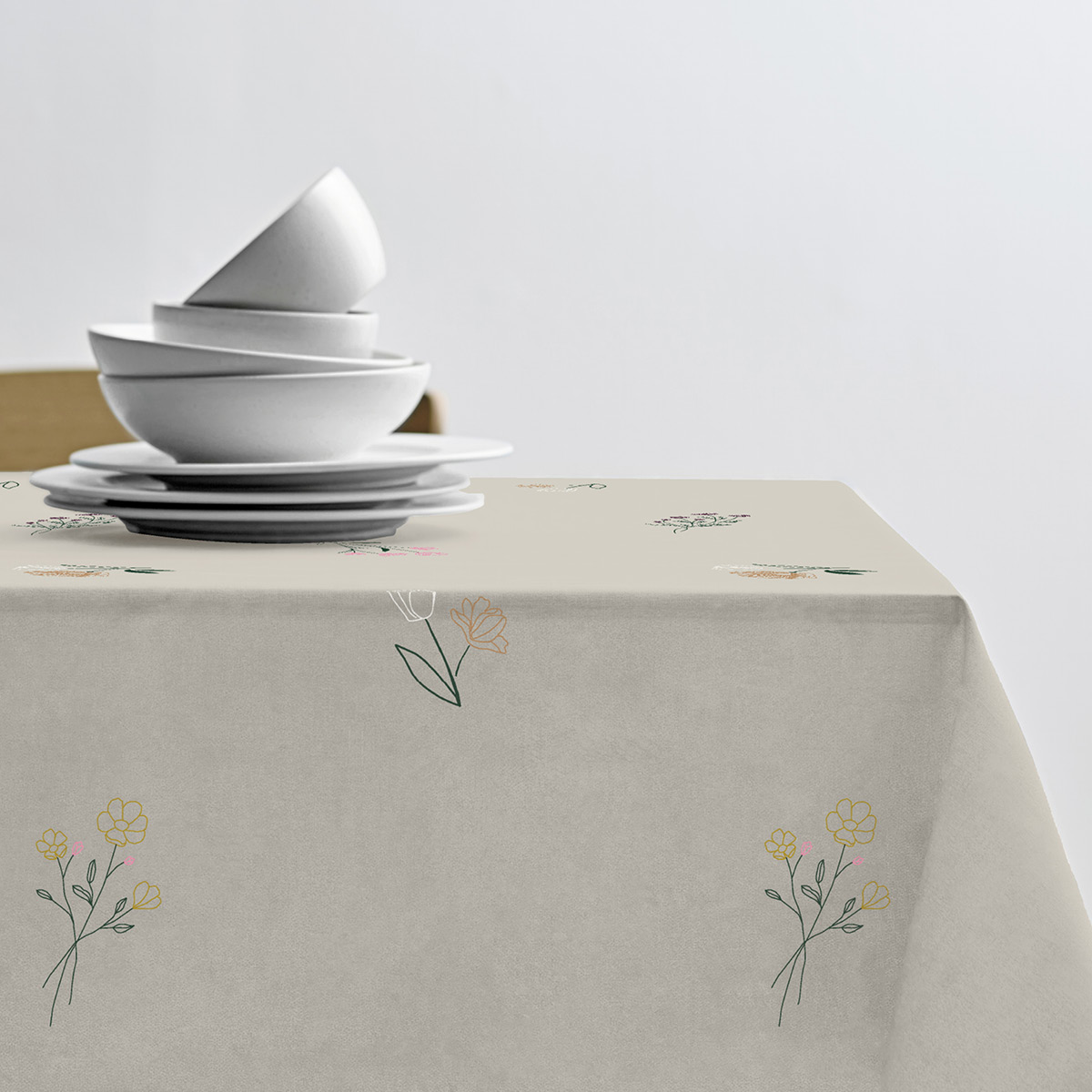 Södahl Charm Pöytäliina 140x320 cm Beige