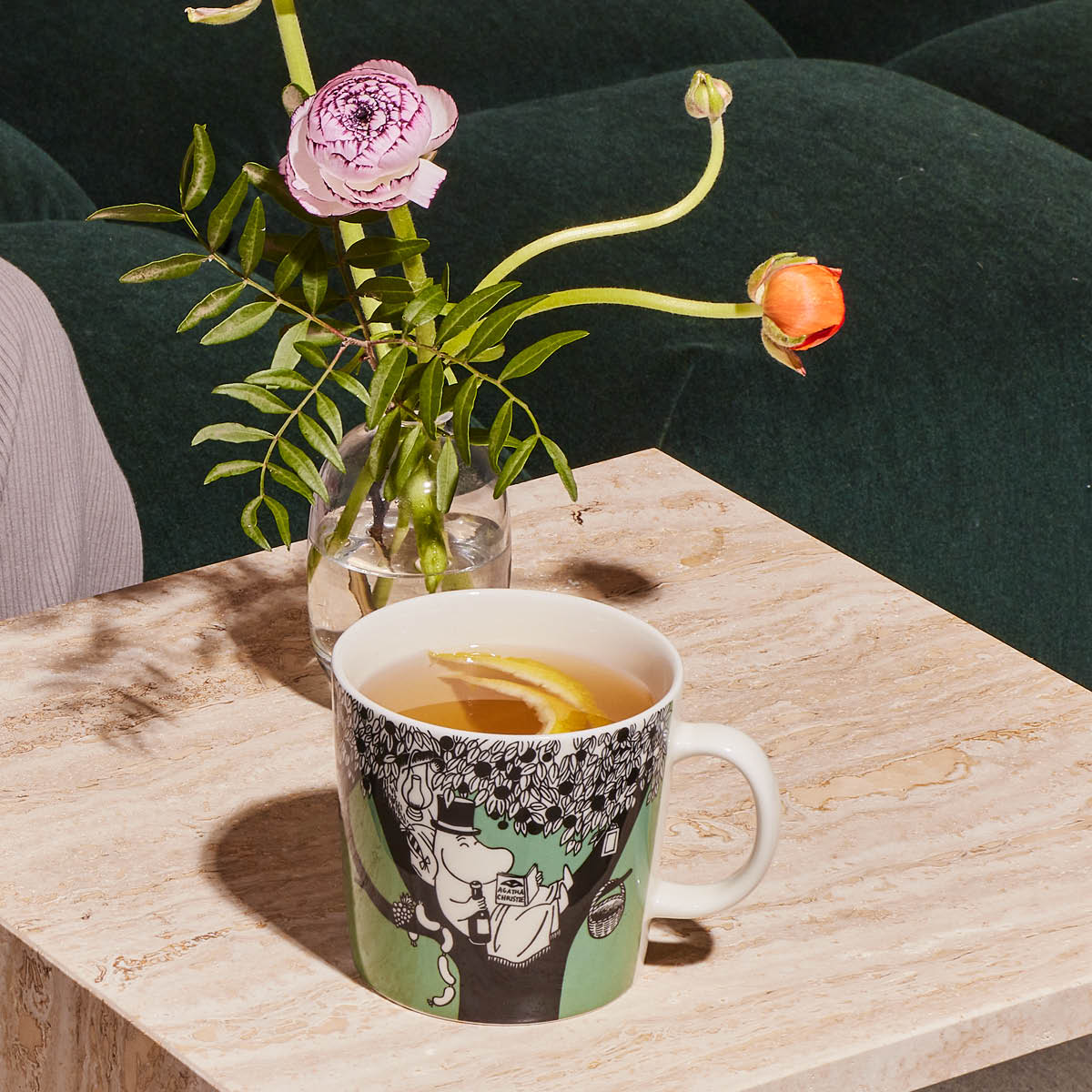 Moomin Arabia Muminmugg 40 cl Grön