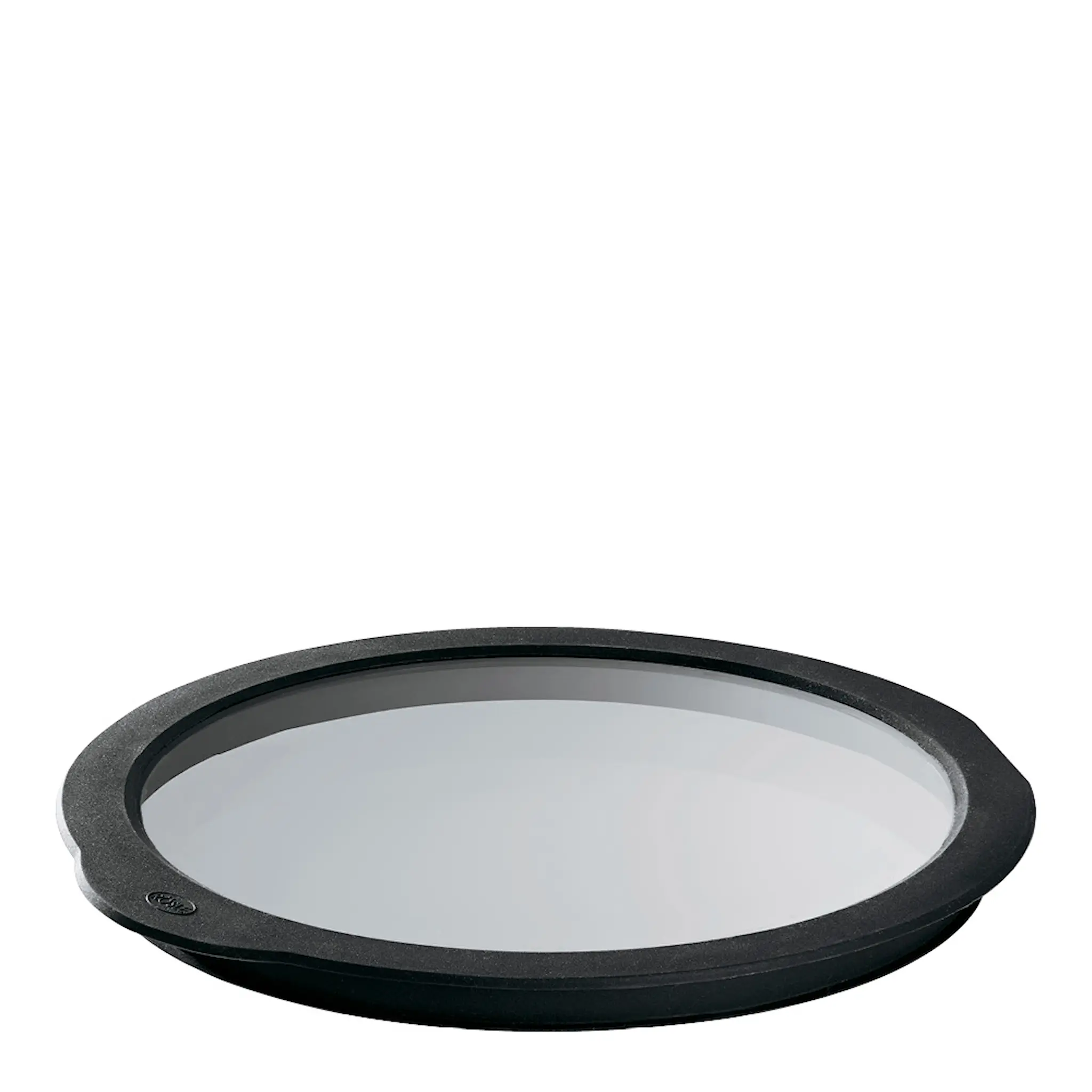 Rösle Glaslock 28 cm klar/svart