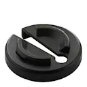 Folieskärare till vinflaska 5 cm svart