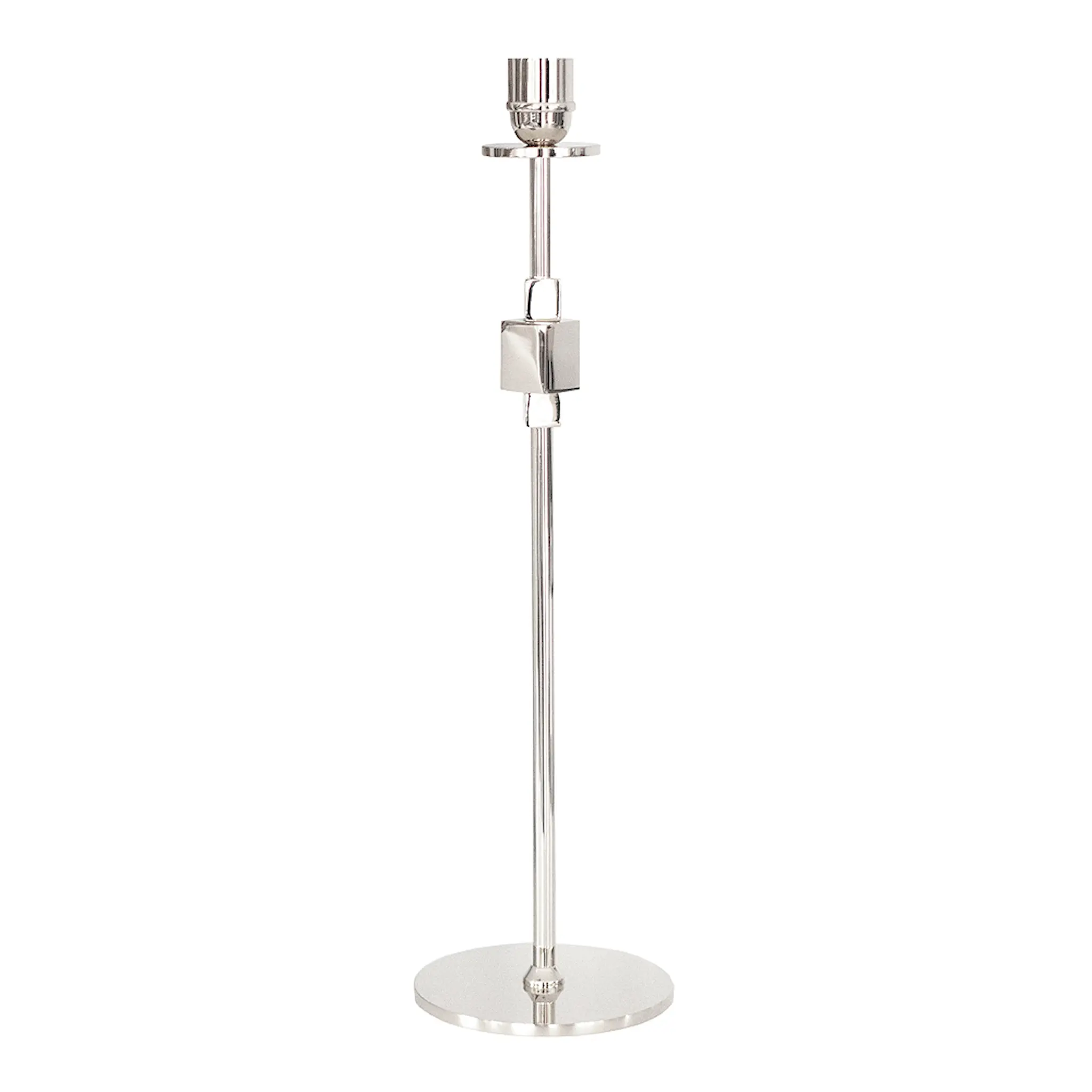 Hilke Como Ljusstake 40 cm Förnicklad Mässing