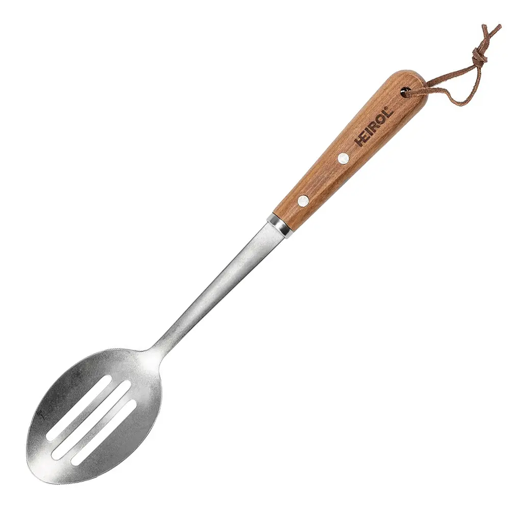 Heirol Tarjoilulusikka reiällinen 34 cm Pyökki