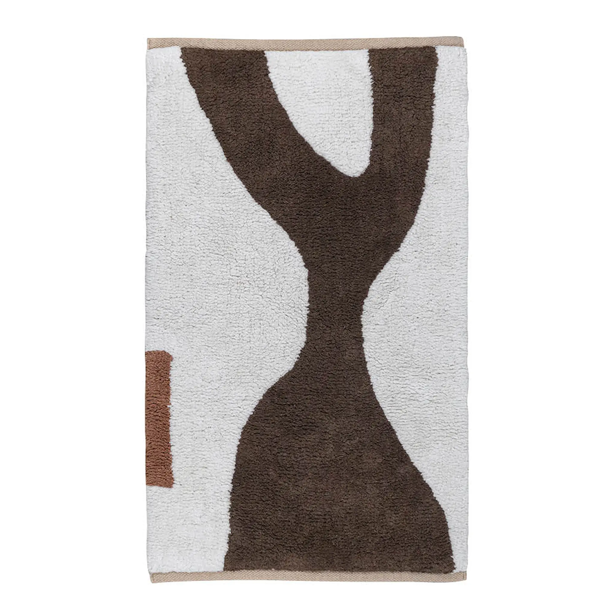 Mette Ditmer Figura golvmatta 80x50 cm brun