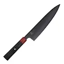 Rei kockkniv 20 cm DLC svart/röd