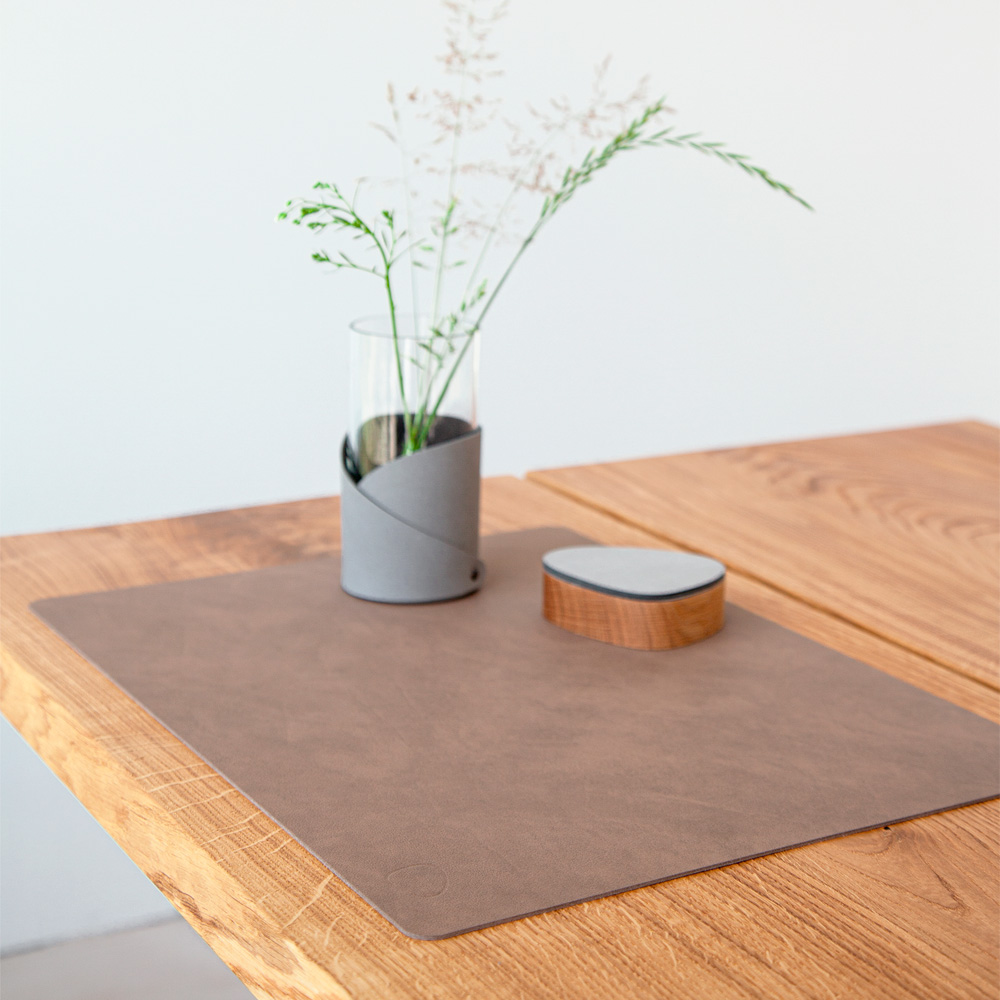 LIND DNA Square Nupo spisebrikke L brun