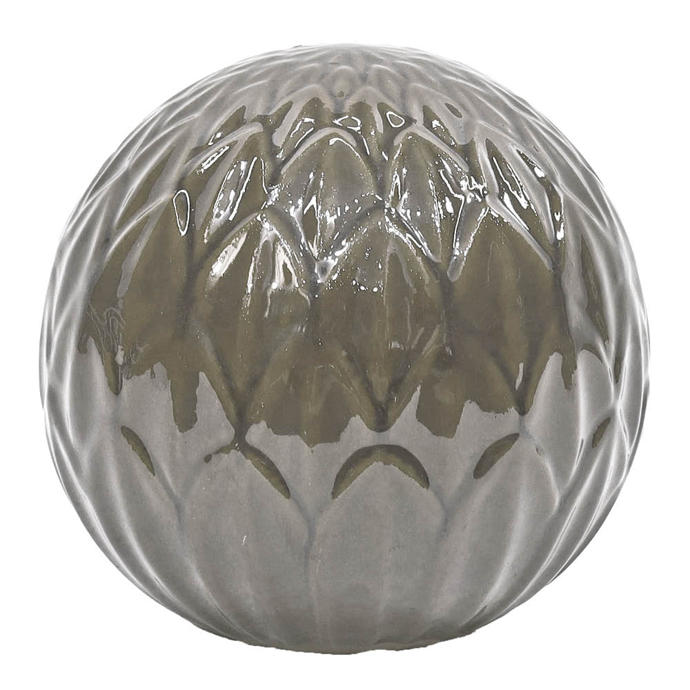 GUS Design - Blomma Koristepallo 15 cm Harmaa