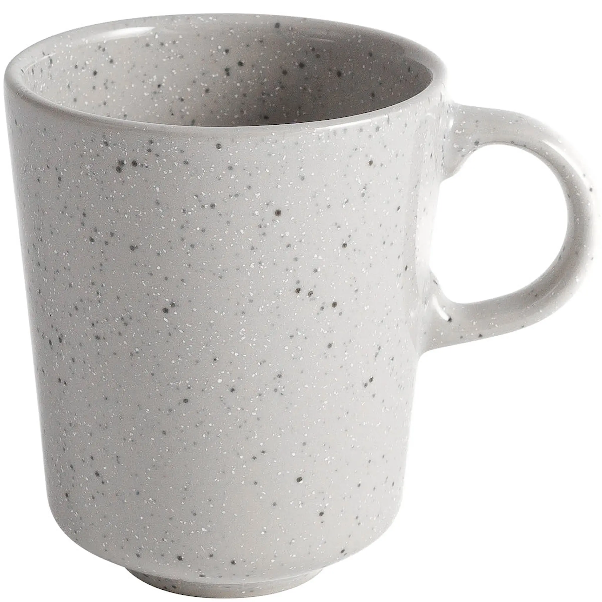 Modern House Granite White Mugg 25 clljus Grå