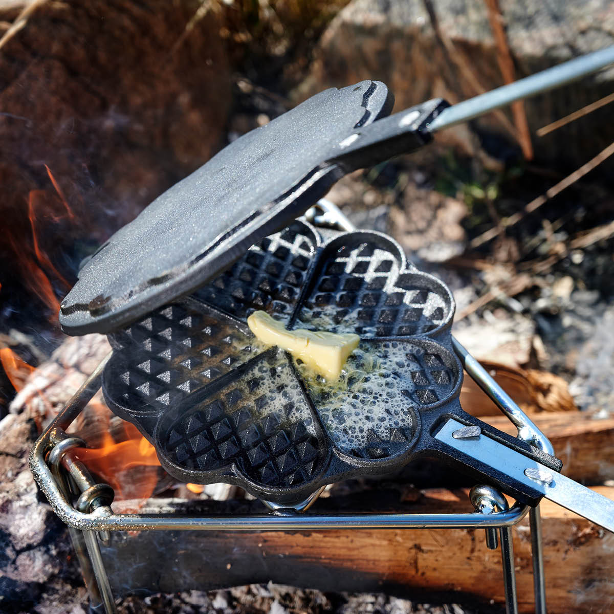 Hällmark of Sweden Vaffeljern 18 cm støpejern