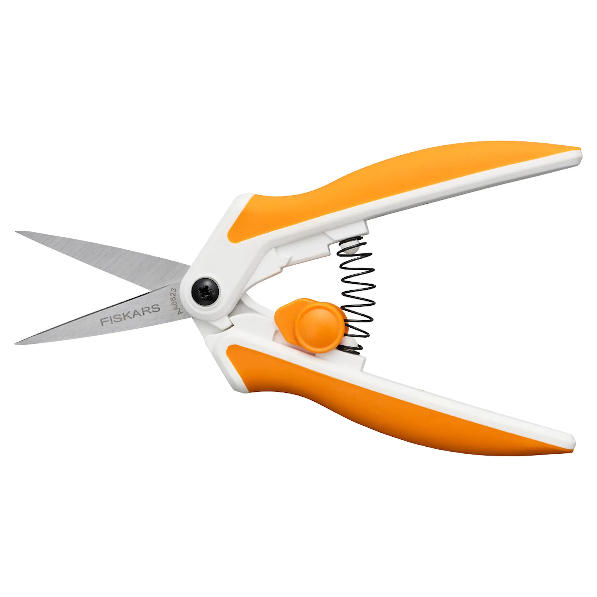 Fiskars EasyAction sysax 15 cm orange/vit