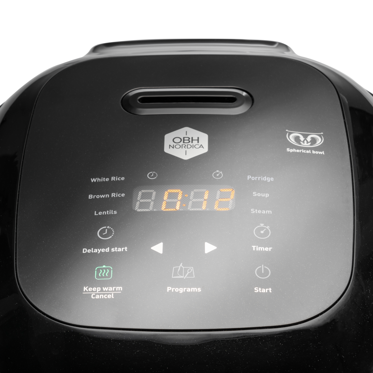 OBH Nordica Versatile QK6018SO riskoker 2L svart