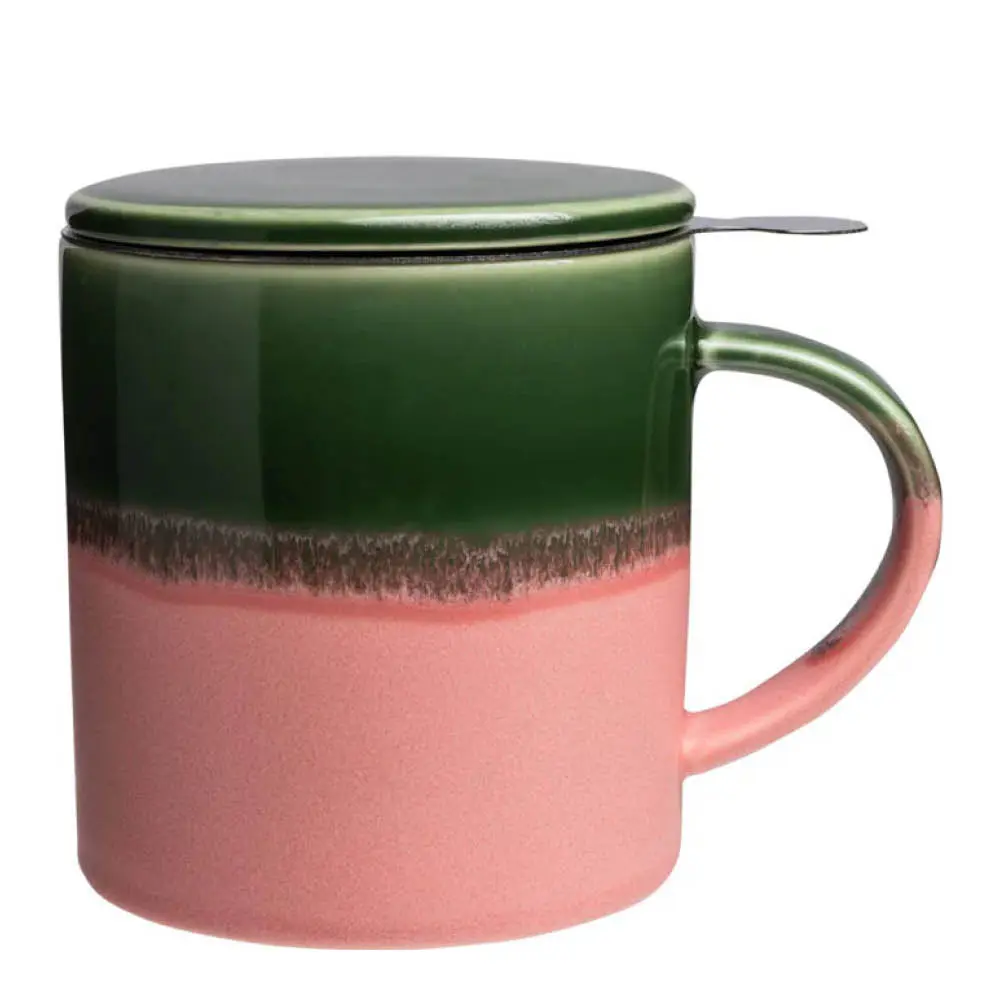 Industrial kopp med tesil og lokk 41 cl grønn