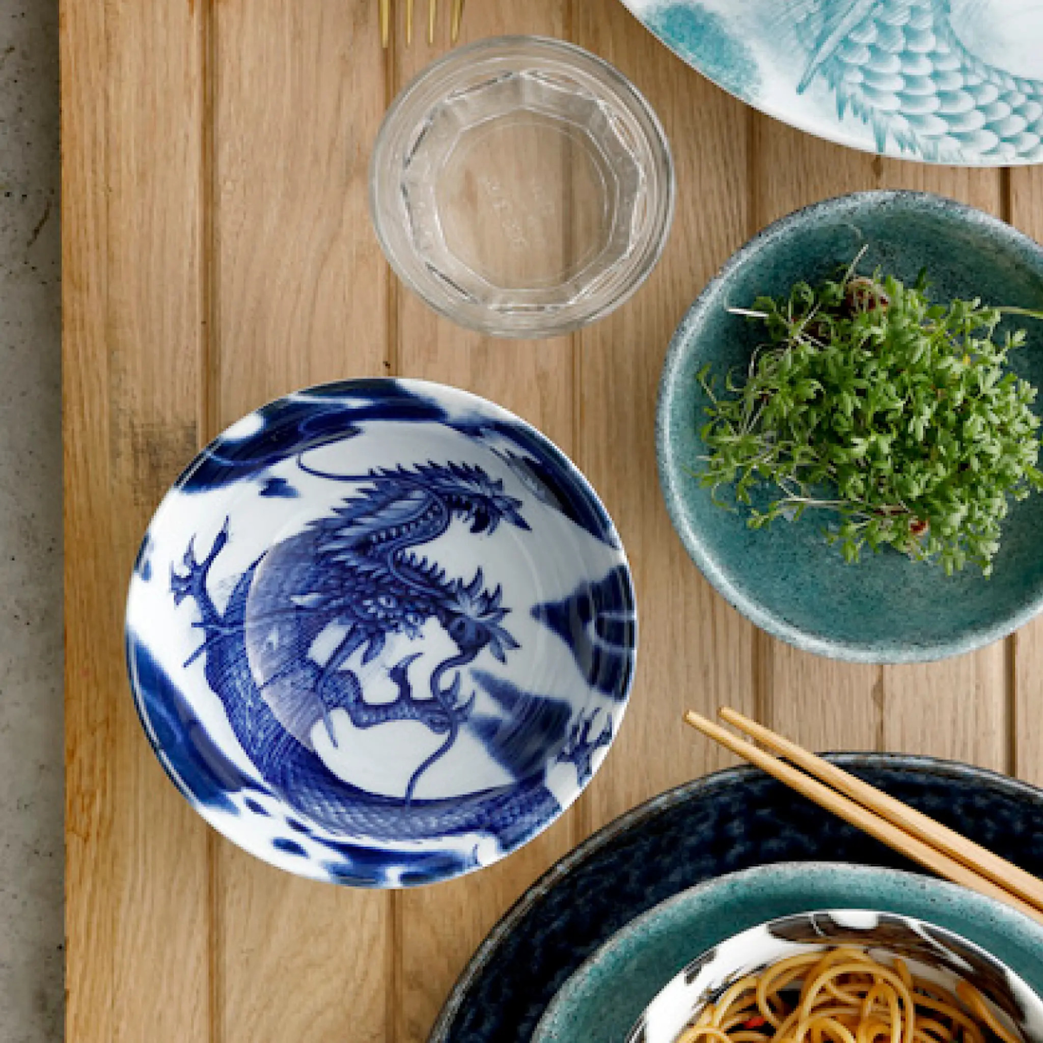 Tokyo Design Studio Japonism Dragon Tendon Kulho 17,8 cm Blue