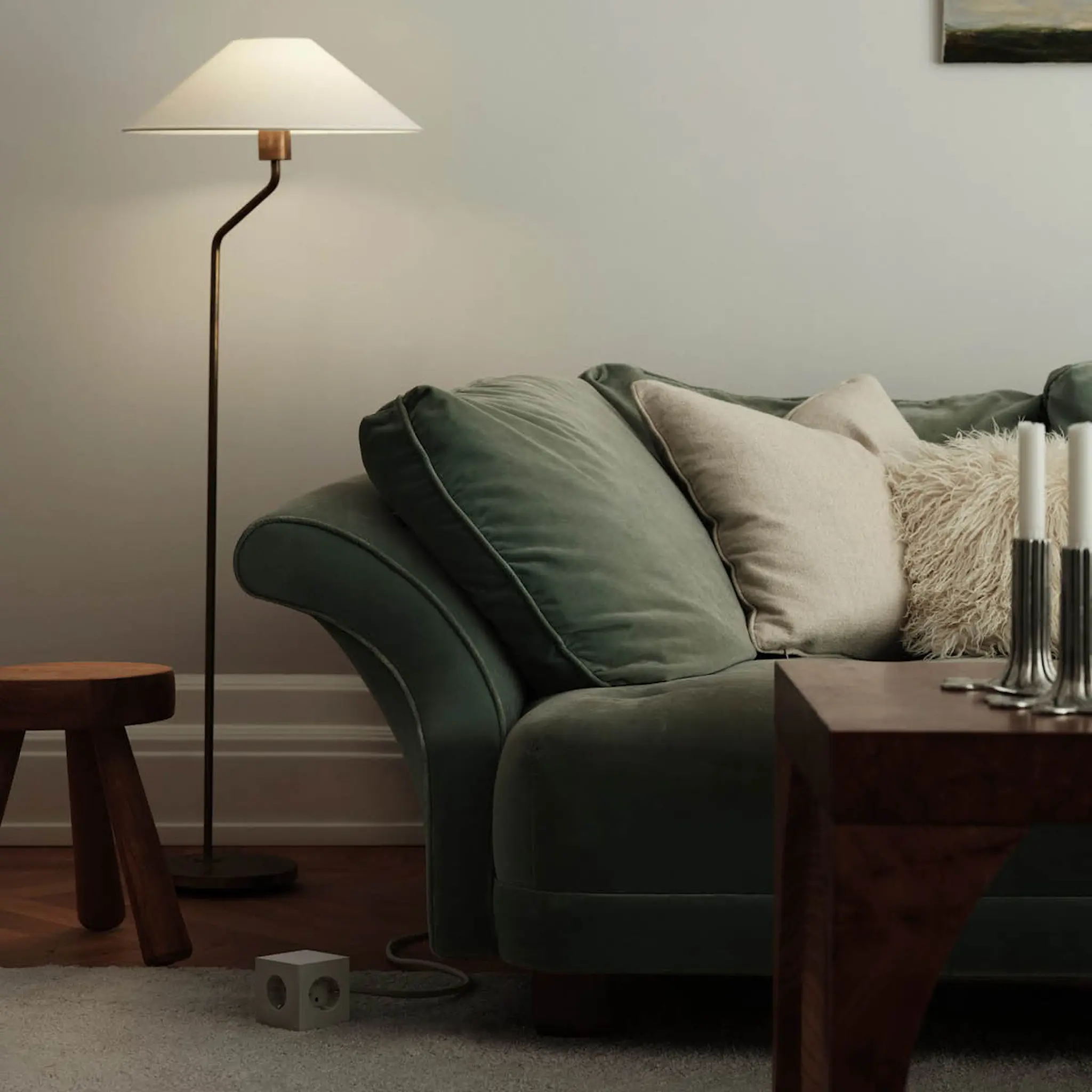 Avolt Square 1 USB-C kabel 1,8 m Nomad Sand