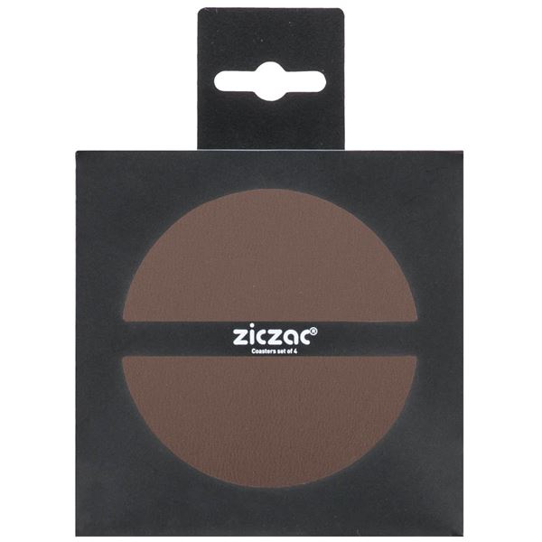 Ziczac - Togo Lasinalunen 10 cm 4 kpl Ruskea