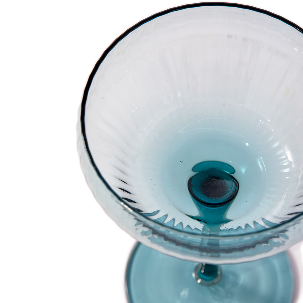 Pols Potten Pum coupe 14,3 cm 2 stk blå